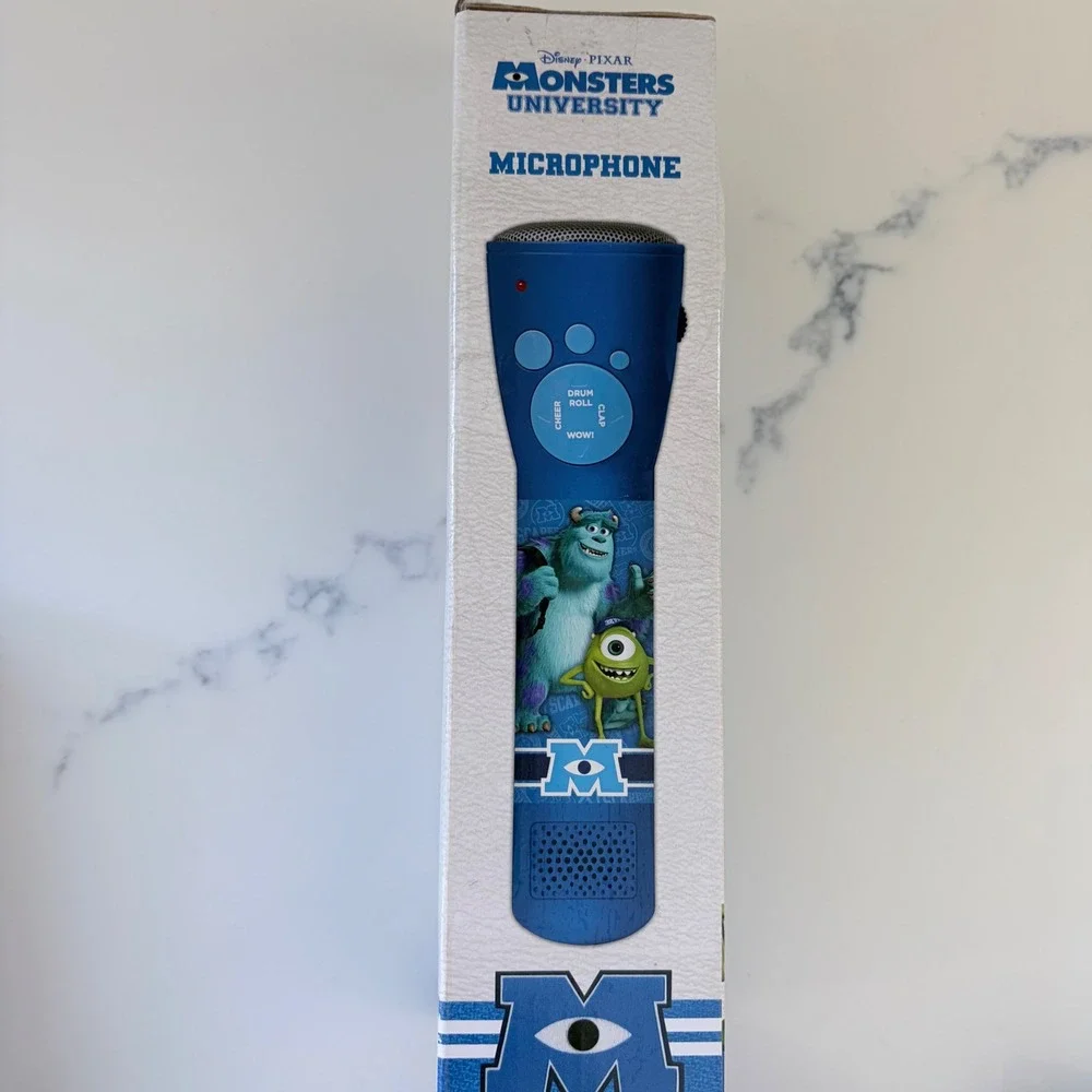 First Act Disney Pixar Monsters University Microphone Blue Toy MU359 New Box